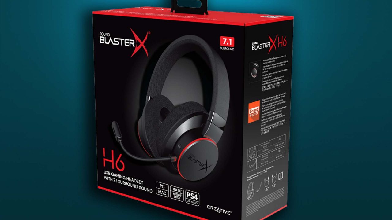 Sound BlasterX H6: το USB Gaming Ακουστικό από την Creative για PC, PS4 και Nintendo Switch