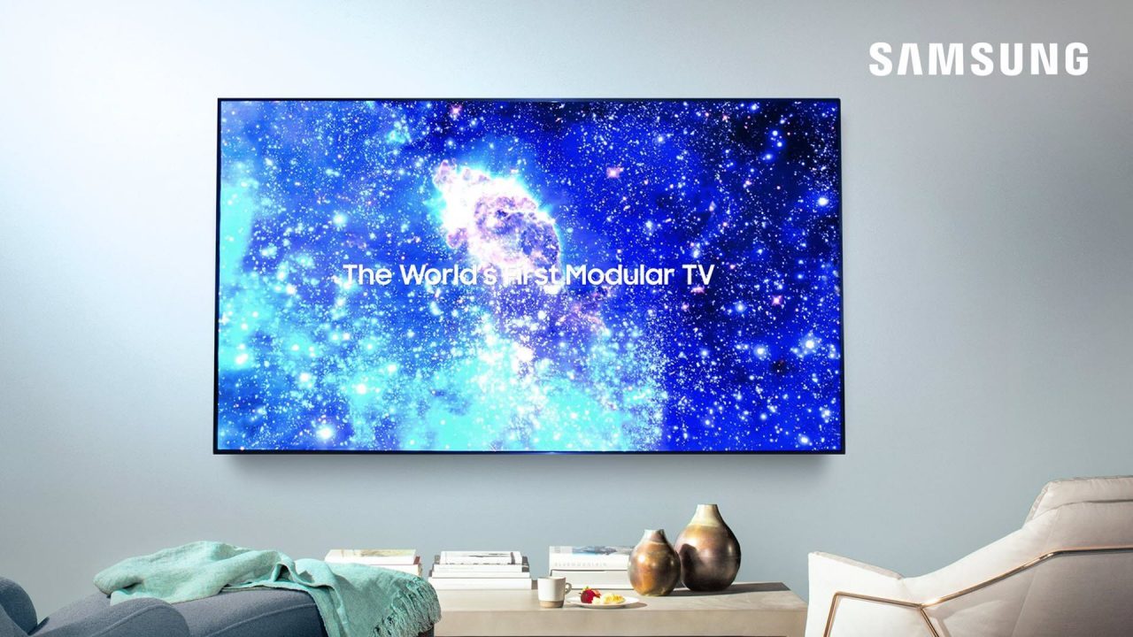 Samsung Micro LED 4K TV 75”: Το μέλλον των modular TV’s στην CES 2019