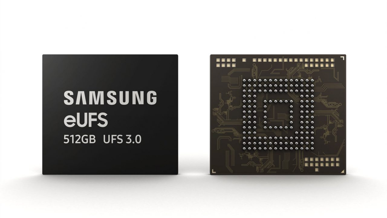 H Samsung Διπλασιάζει την Ταχύτητα Αποθήκευσης του Smartphone Ξεκινώντας τη Μαζική Παραγωγή του Πρωτοποριακού 512GB eUFS 3.0