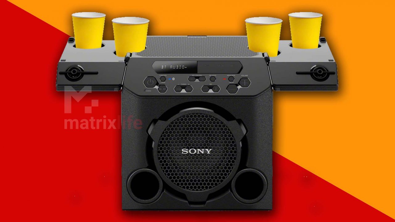 Sony GTK-PG10: The Beer music machine!