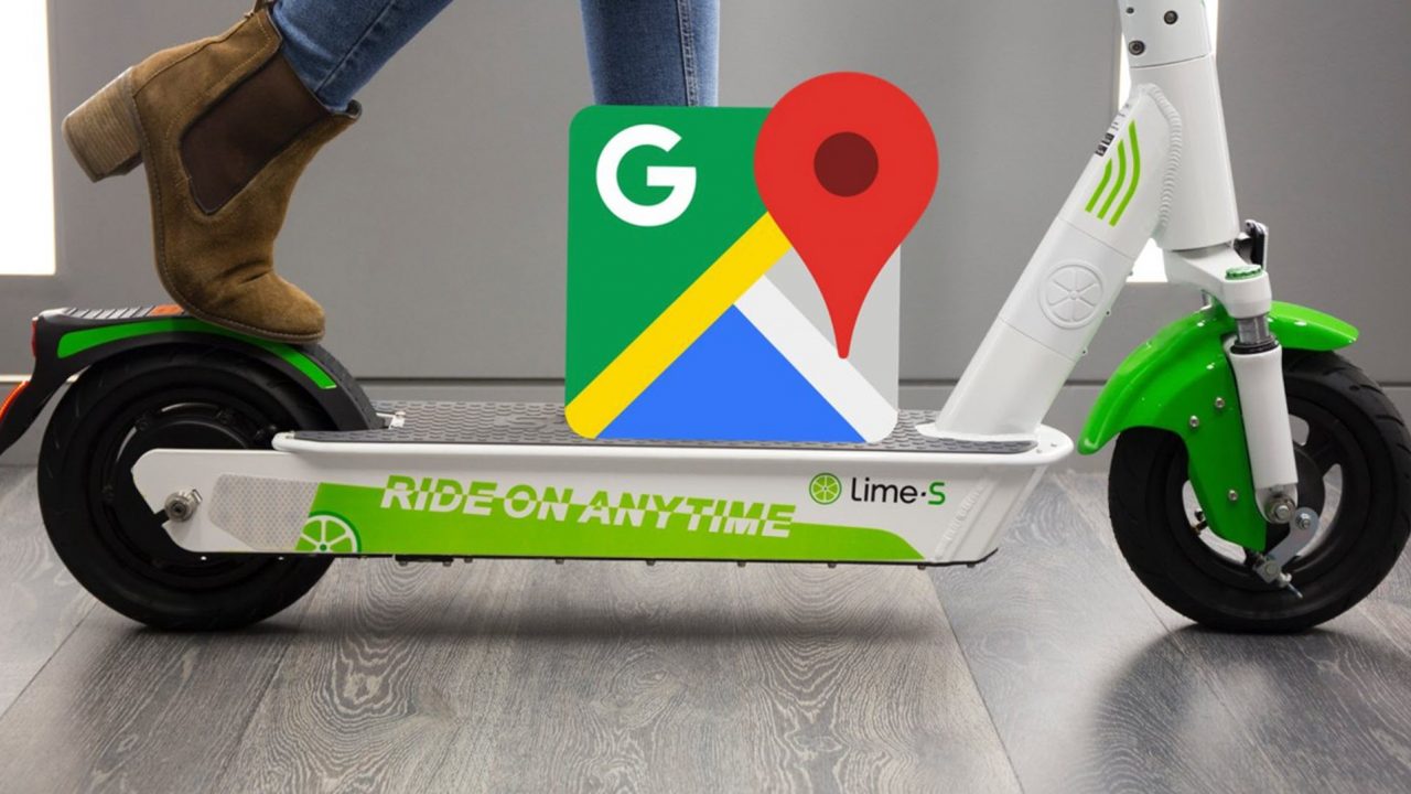 Οι χάρτες της Google φέρνουν υποστήριξη για τα scooters της Lime!