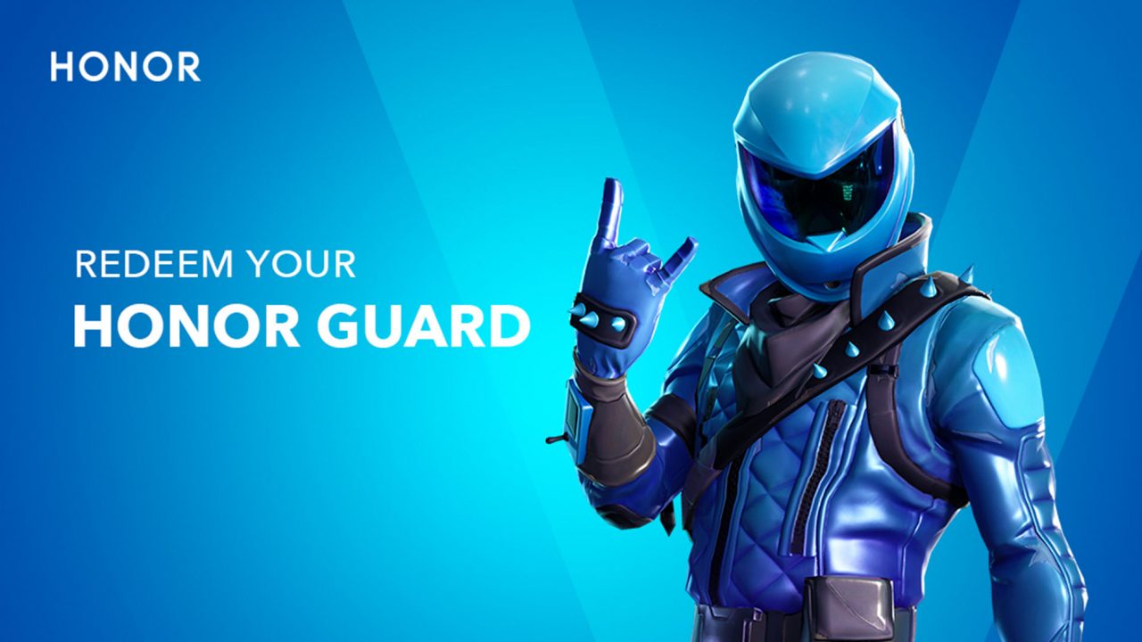 FORTNITE: Το HONOR GUARD SKIN είναι διαθέσιμο για χρήστες HONOR VIEW20