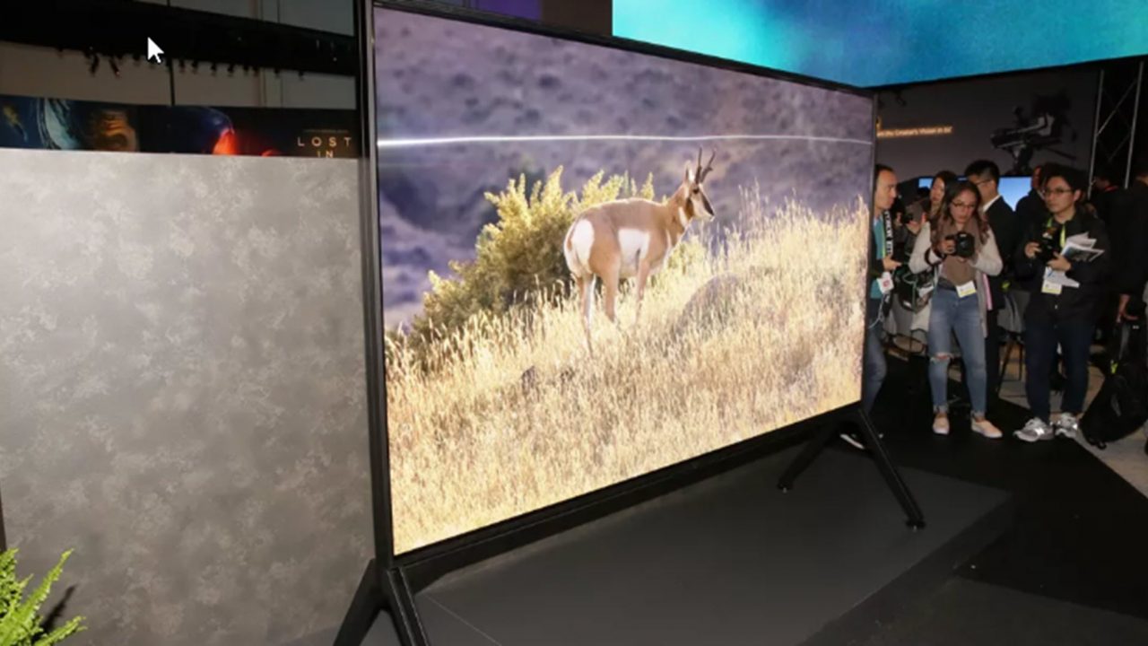 Η Sony παρουσιάζει τηλεόραση 8K 98 ιντσών και βάζει στο στόχαστρό της την Samsung!