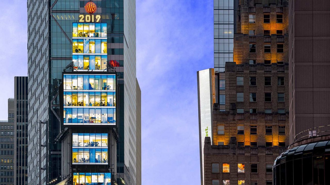 Η Samsung εγκαθιστά νέες LED οθόνες στην καρδιά της Times Square, στη Νέα Υόρκη