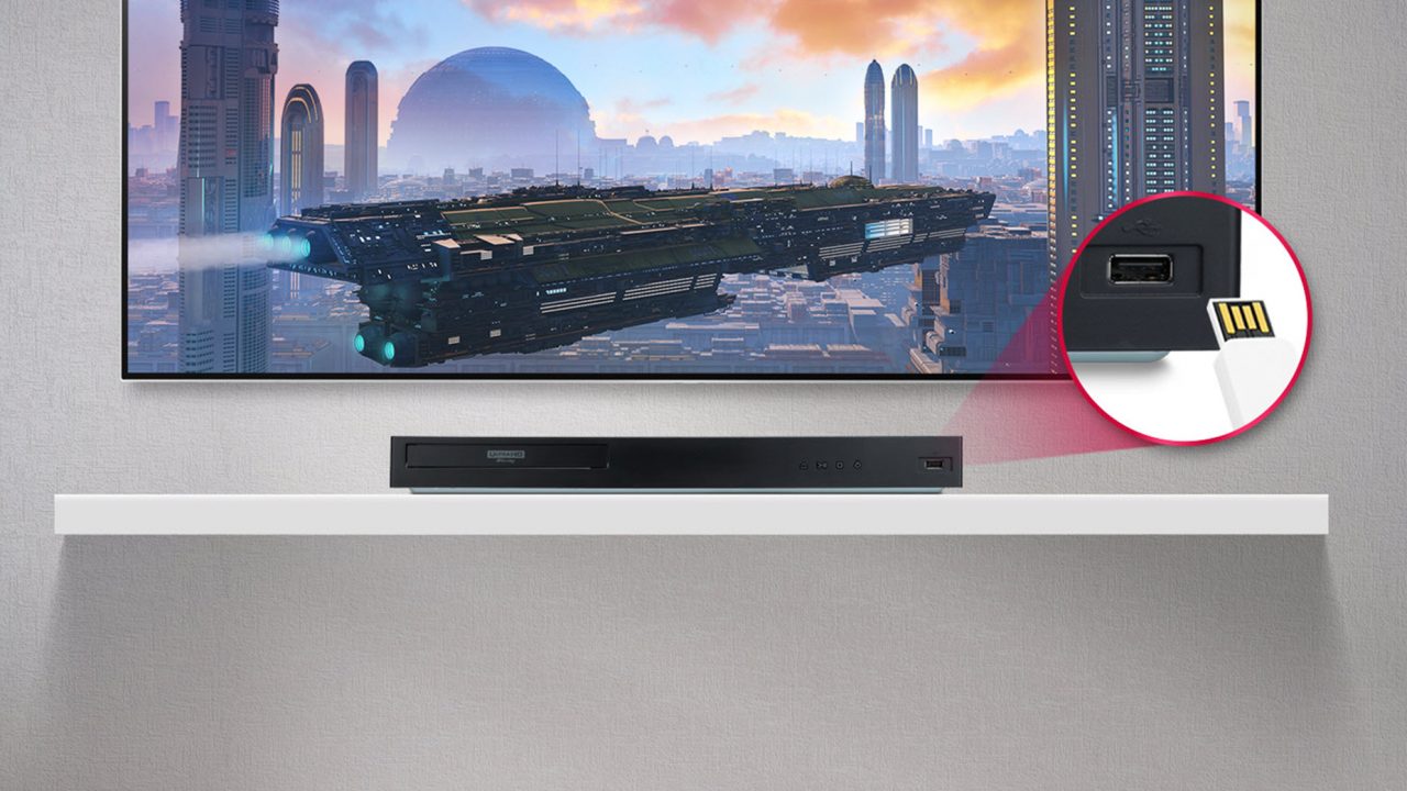 LG Blu-ray player UBK80, για ζωντανή και συναρπαστική εμπειρία θέασης