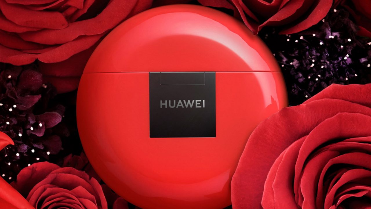 Huawei FreeBuds 3: Τα ακουστικά του Αγίου Βαλεντίνου σε φλογερό κόκκινο χρώμα