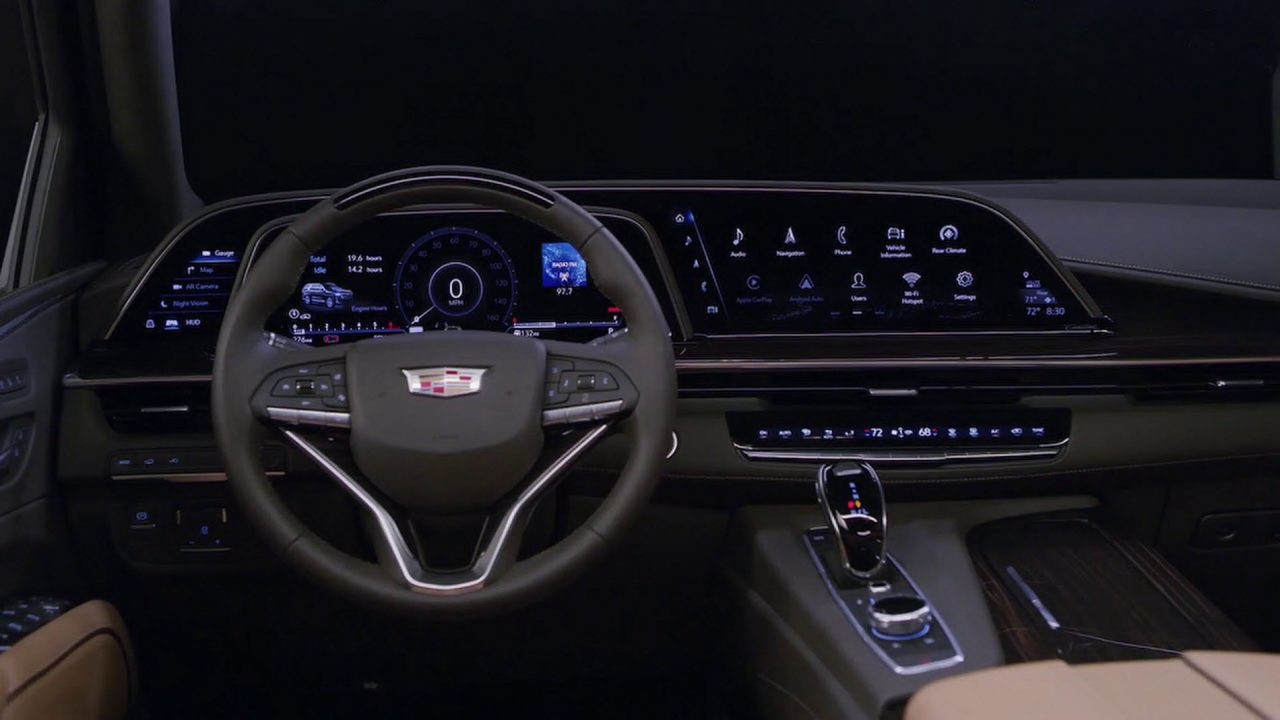 Η Cadillac Escalade 2021 εξοπλίζεται με κυρτή OLED της LG!