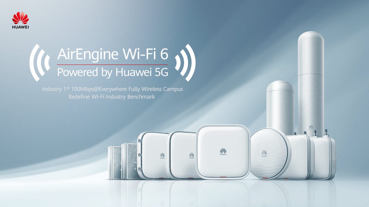 Η Huawei παρουσιάζει τη σειρά προϊόντων AirEngine Wi-Fi 6