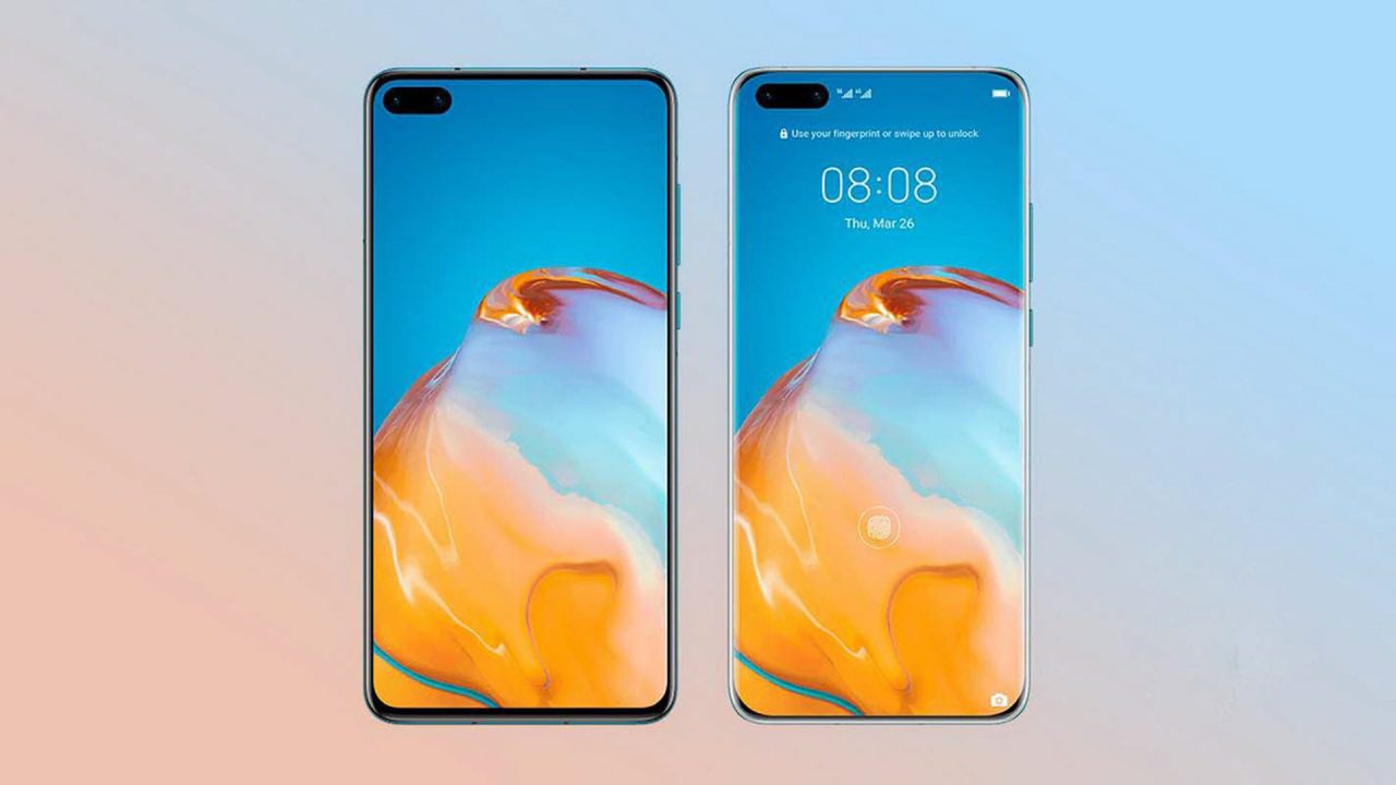 Huawei P40 & P40 Pro, οι πρώτες εικόνες της οθόνης και του pill shaped notch!