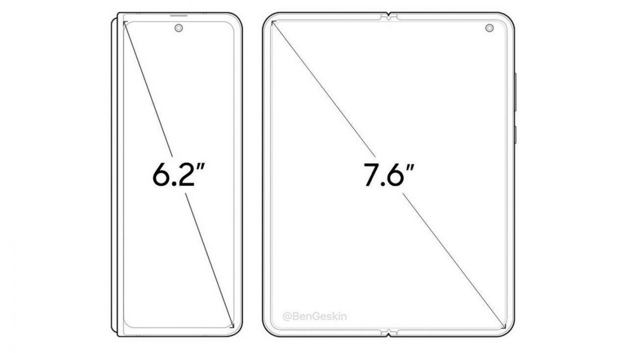 galaxy fold 2 model number