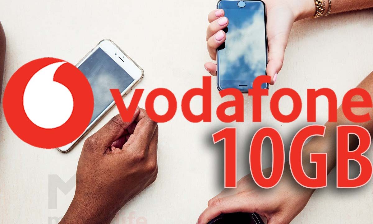 Η Vodafone προσφέρει δωρεάν 10GB για κάθε ανανέωση καρτοκινητής από το My Vodafone app!