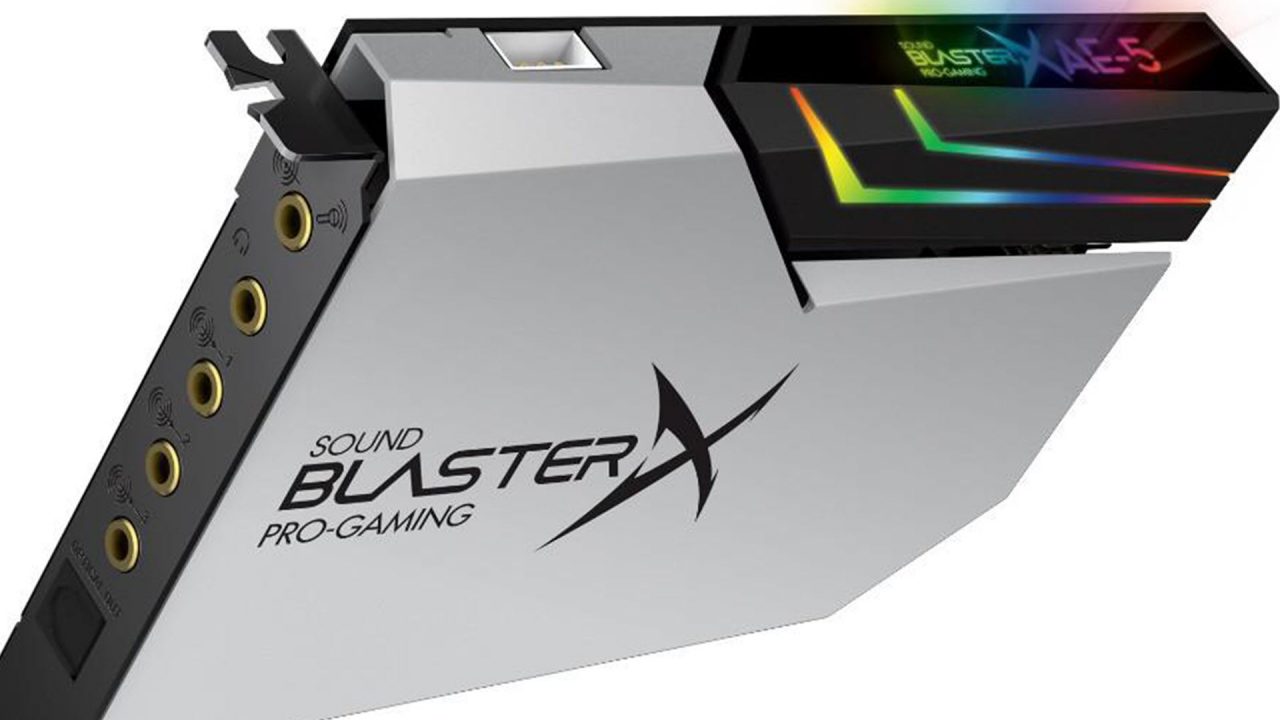 Sound BlasterX AE-5 Plus Pure Edition: Ένα κόσμημα μέσα στο PC σας!