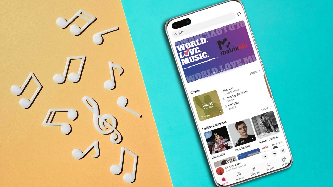 Huawei Music: Η νέα μουσική εμπειρία, τώρα δική σας δωρεάν για 6 μήνες!