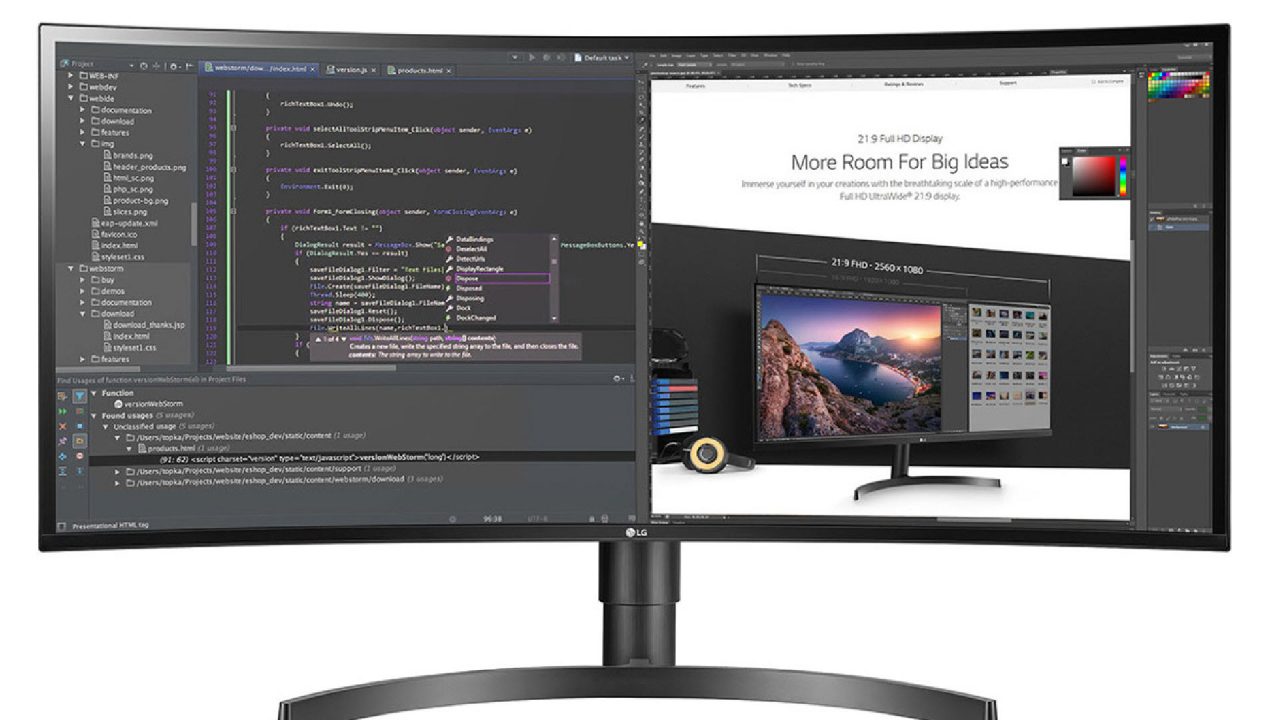 LG 34WN80C-B UltraWide QHD monitor: Μεγάλο, κυρτό, και άκρως επαγγελματικό!