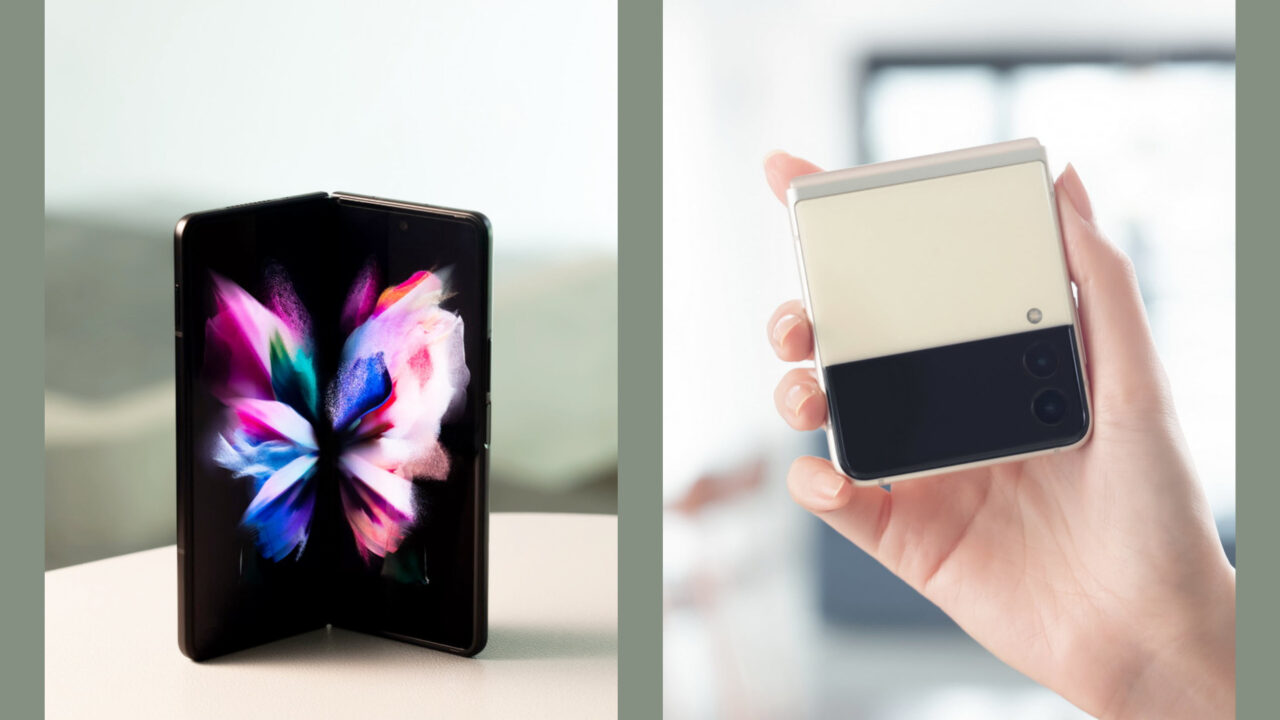 Samsung Galaxy Z Flip3 5G & Galaxy Z Fold3 5G: «ξεδιπλώνονται» μπροστά στα μάτια σου!