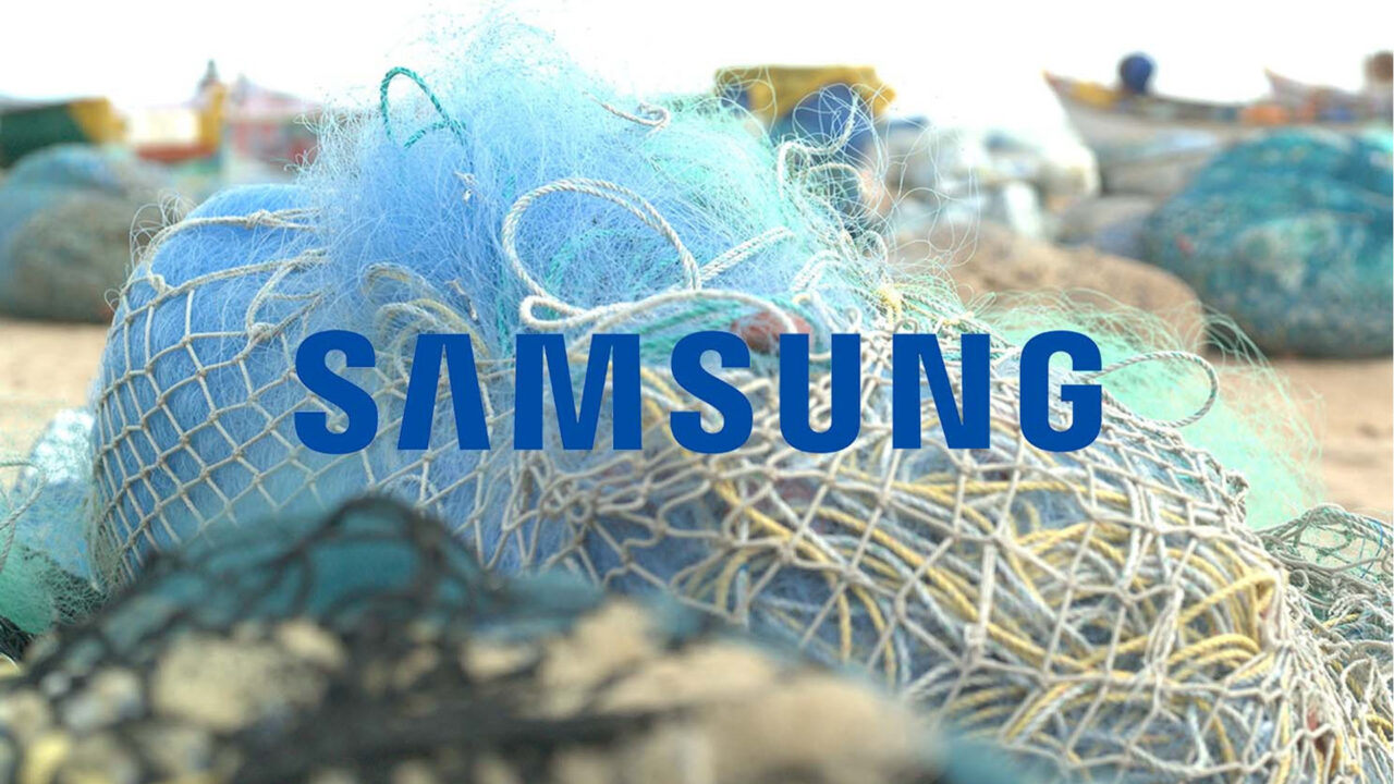 Τα νέα Galaxy S κινητά της Samsung χρησιμοποιούν ανακυκλωμένο πλαστικό από δίχτυα ψαρέματος