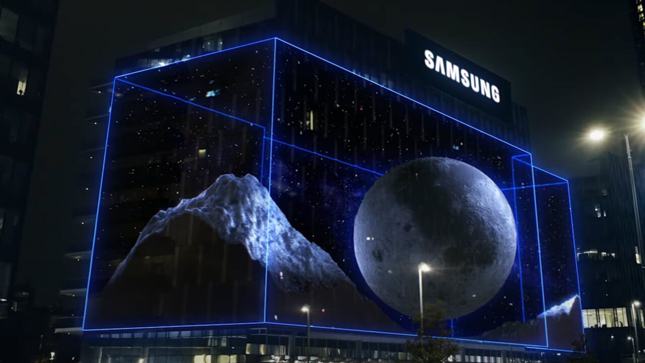 Η Samsung φωτίζει το Μιλάνο στα χρώματα των Galaxy S23