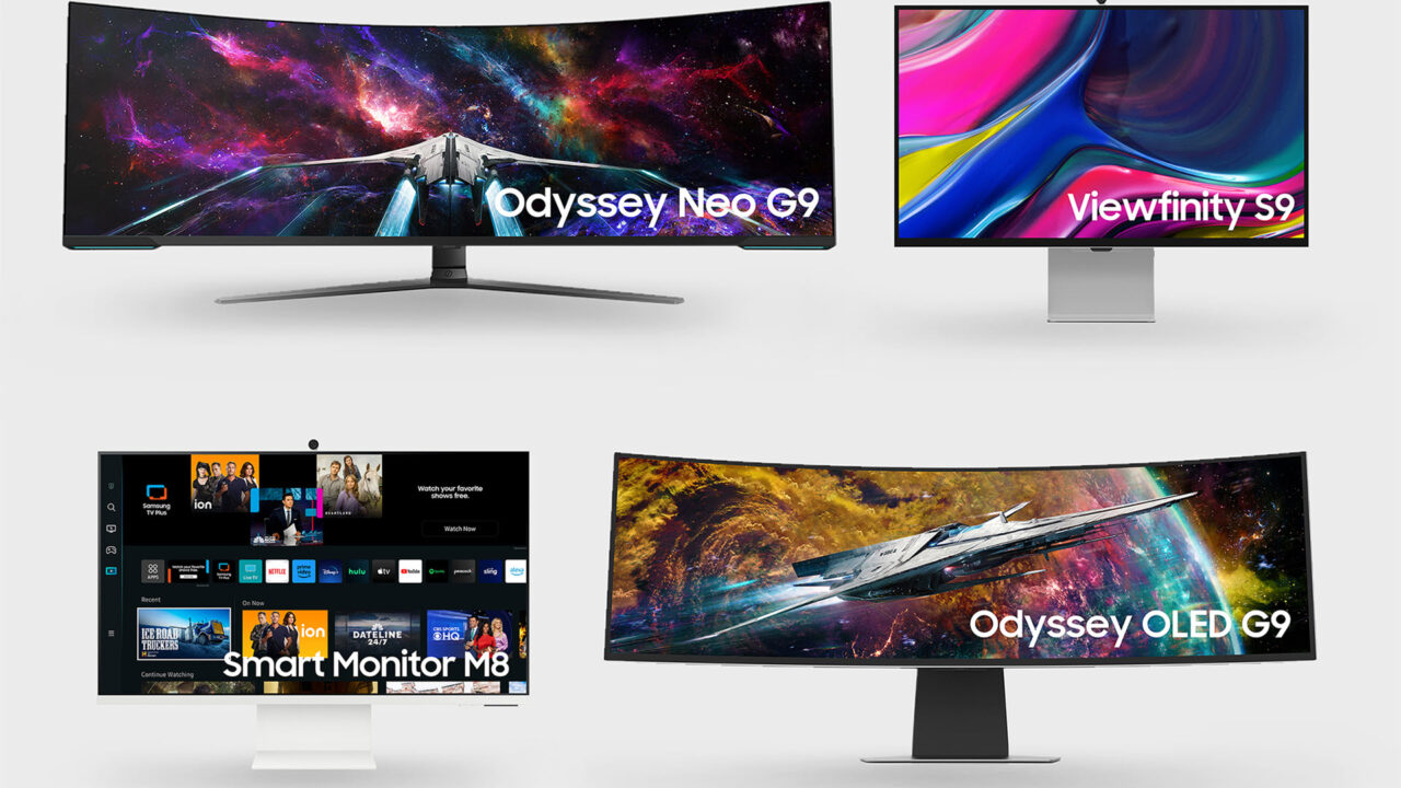Η Samsung παρουσιάζει το εντυπωσιακό Odyssey Neo G9 των 57 ιντσών και μια σειρά από απίθανα monitors
