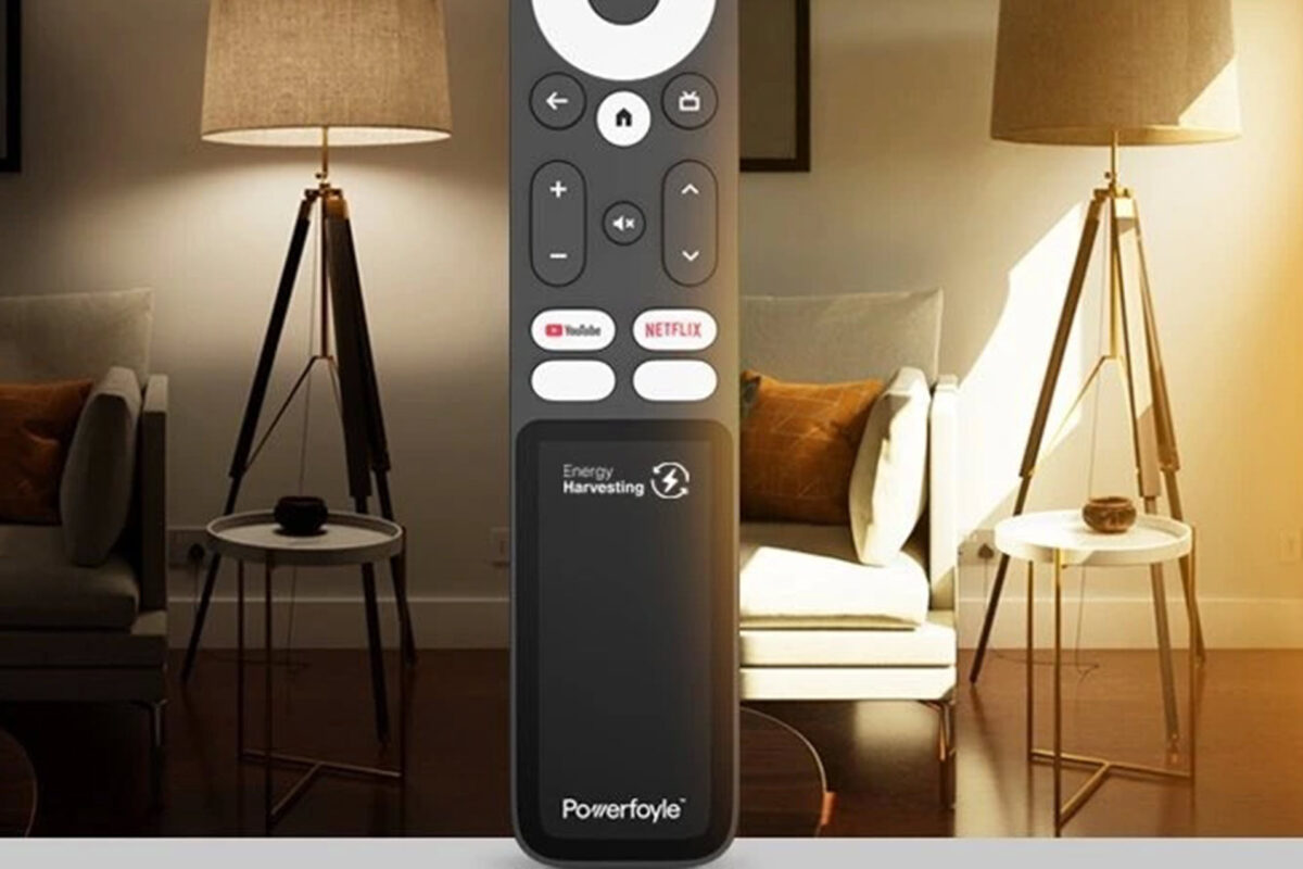 Το Google TV remote που δεν μένει ποτέ από μπαταρία