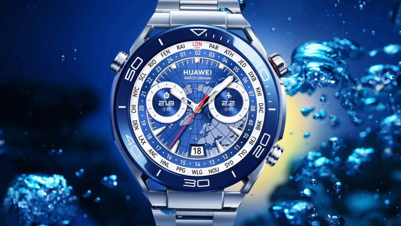 HUAWEI Watch Ultimate: Το απόλυτο premium smartwatch έχει αναλογική γοητεία και λατρεύει τις καταδύσεις
