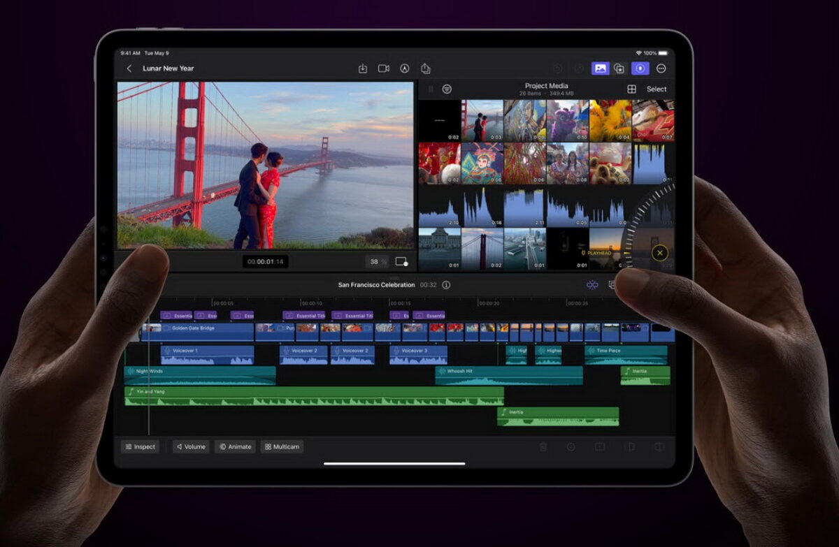 Η Apple φέρνει τα Final Cut Pro και Logic Pro στην οθόνη του iPad