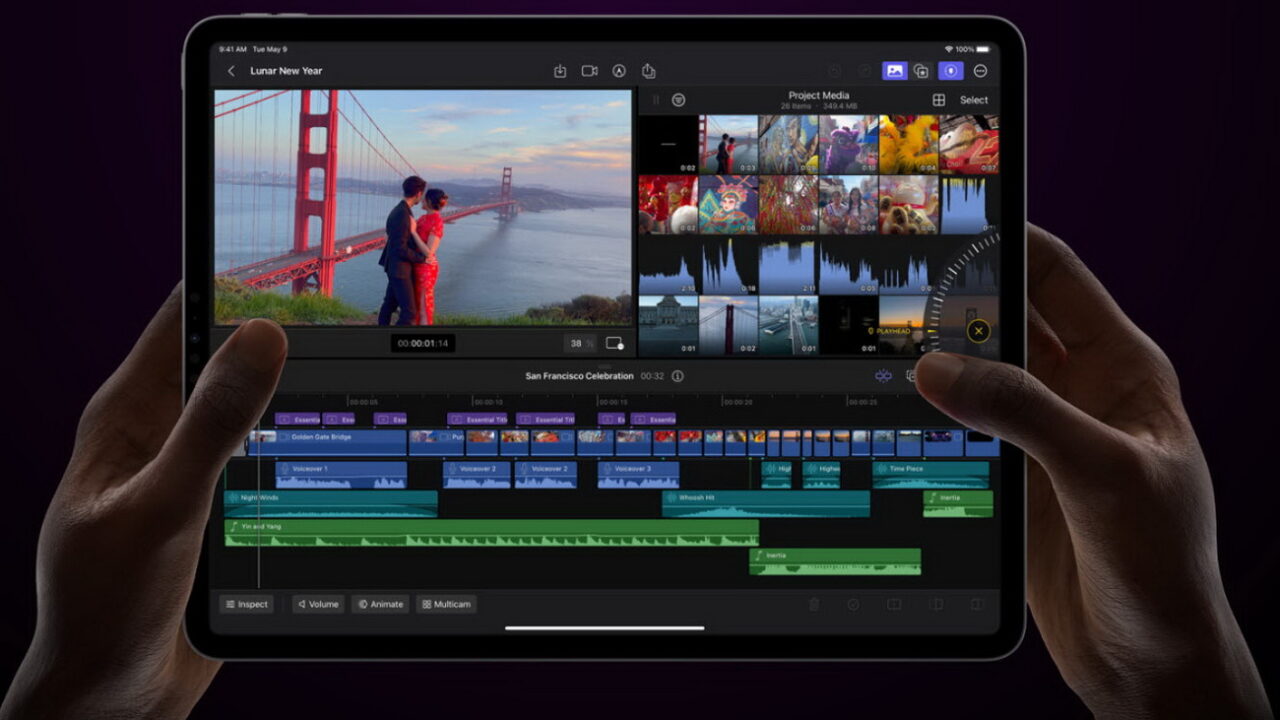 Η Apple φέρνει τα Final Cut Pro και Logic Pro στην οθόνη του iPad