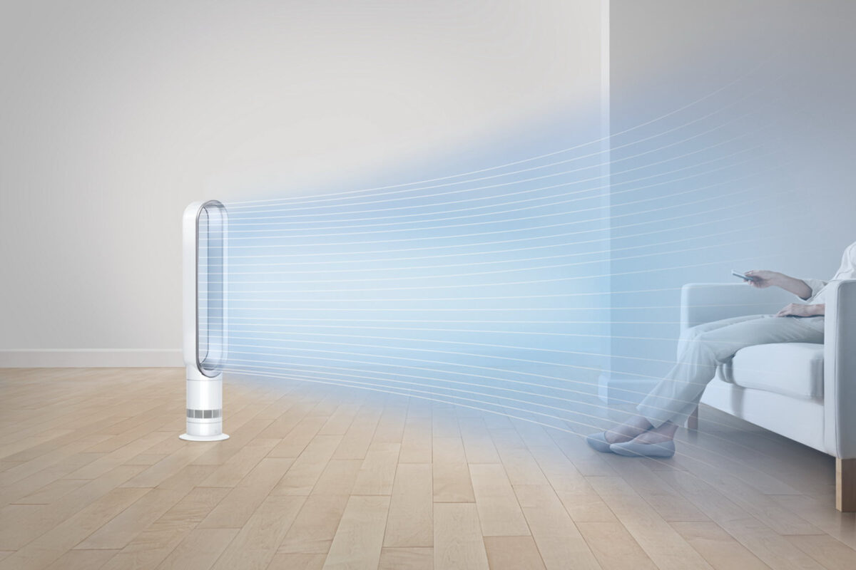 Elevate your Summer in the City με τον ανεμιστήρα δαπέδου Dyson Cool Tower Fan