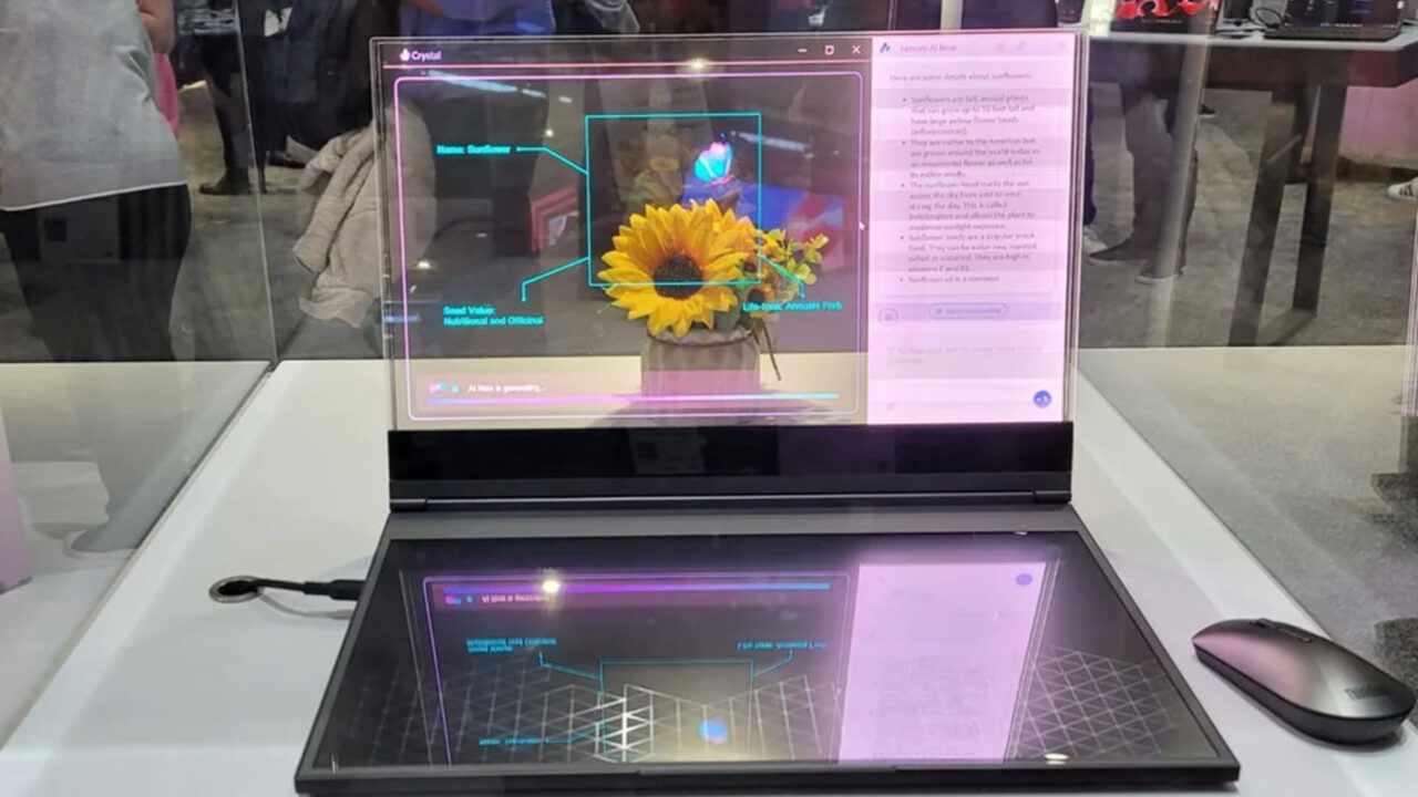 Η Lenovo παρουσιάζει το όραμά της για το μέλλον των laptops στην MWC 2024