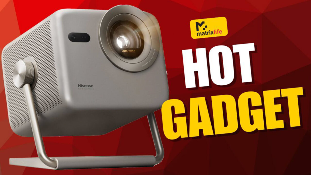 HOT GADGET Ιούνιος 2025: Hisense M2 Pro, ένας φορητός προβολέας για φίλημα!
