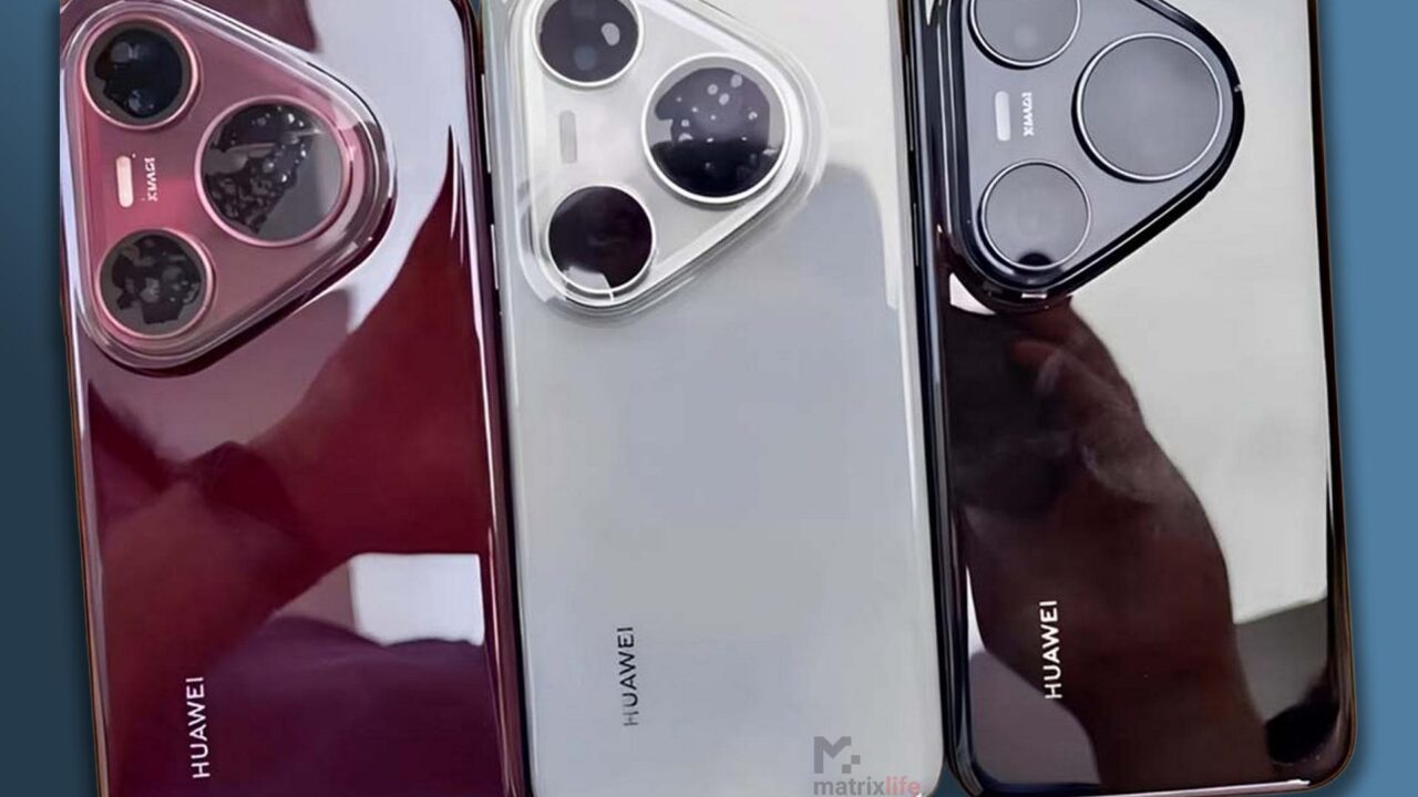 HUAWEI Pura 80 series: Νέα φωτογραφία αποκαλύπτει τρία χρώματα και κεραμική πλάτη