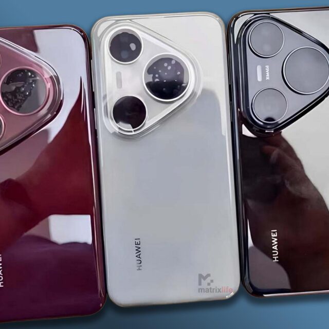 HUAWEI Pura 80 series: Νέα φωτογραφία αποκαλύπτει τρία χρώματα και κεραμική πλάτη
