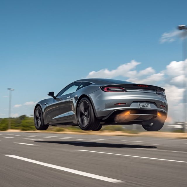 Ο Έλον Μασκ υπόσχεται ότι το Tesla Roadster θα πετάξει στον αέρα πριν το τέλος της χρονιάς