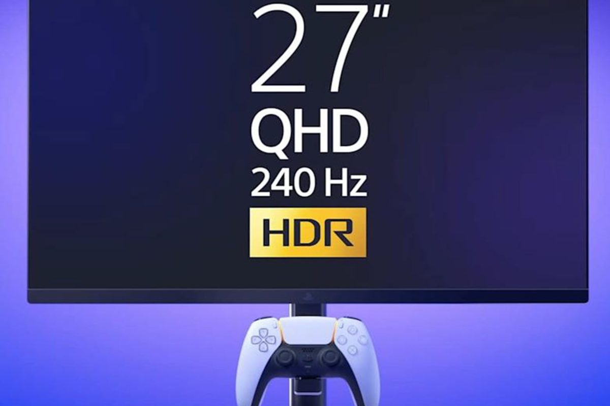 Η Sony παρουσίασε επίσημη οθόνη PlayStation στα 240Hz με ενσωματωμένο φορτιστή για DualSense