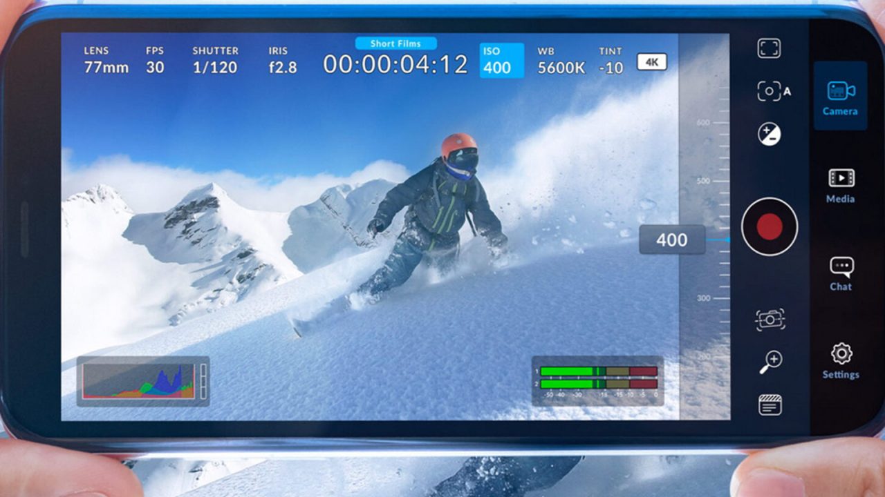 Επαγγελματική λήψη βίντεο με κινητό Xiaomi και την εφαρμογή Blackmagic Camera