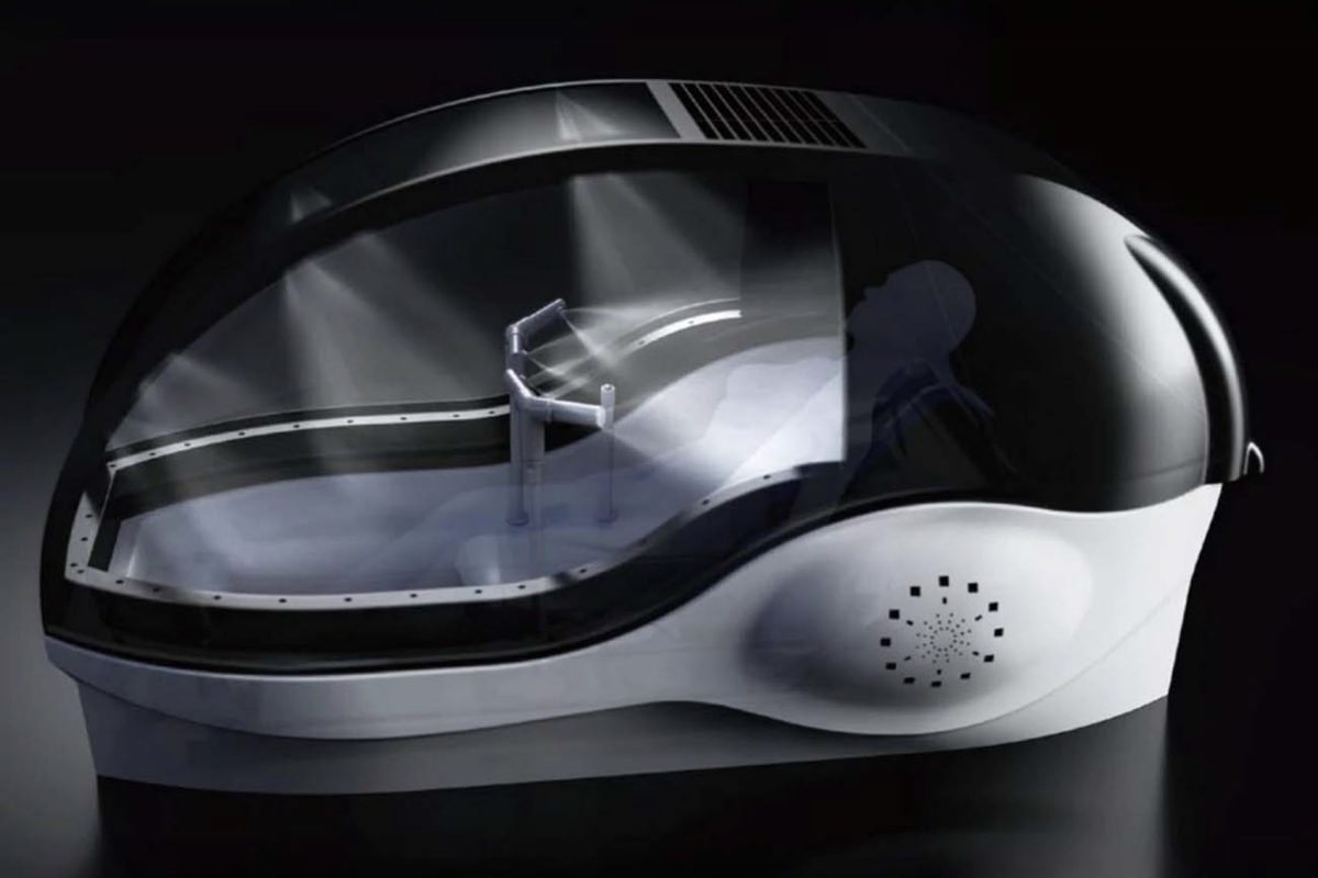 Το Mirai Human Washing Machine βάζει τον άνθρωπο στο πλυντήριο