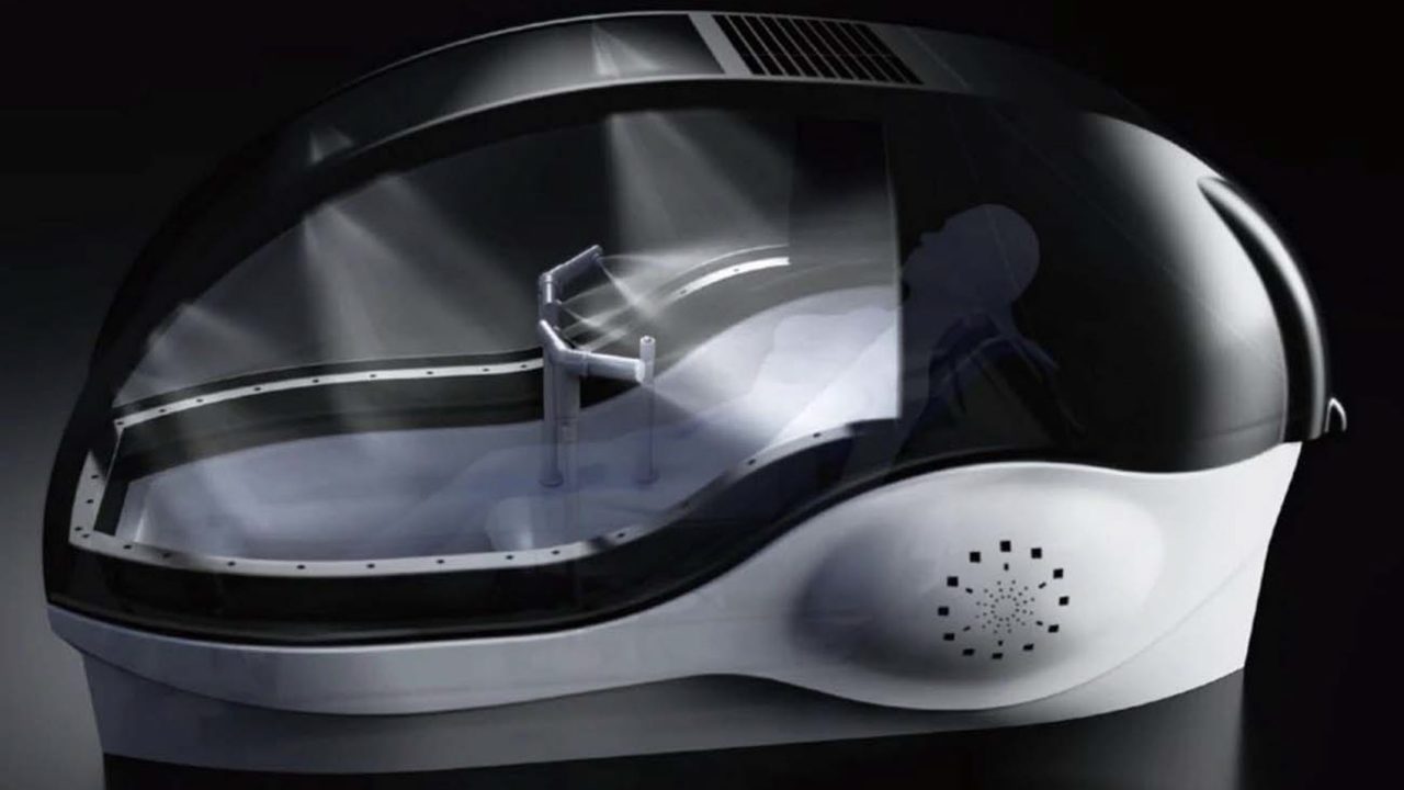 Το Mirai Human Washing Machine βάζει τον άνθρωπο στο πλυντήριο