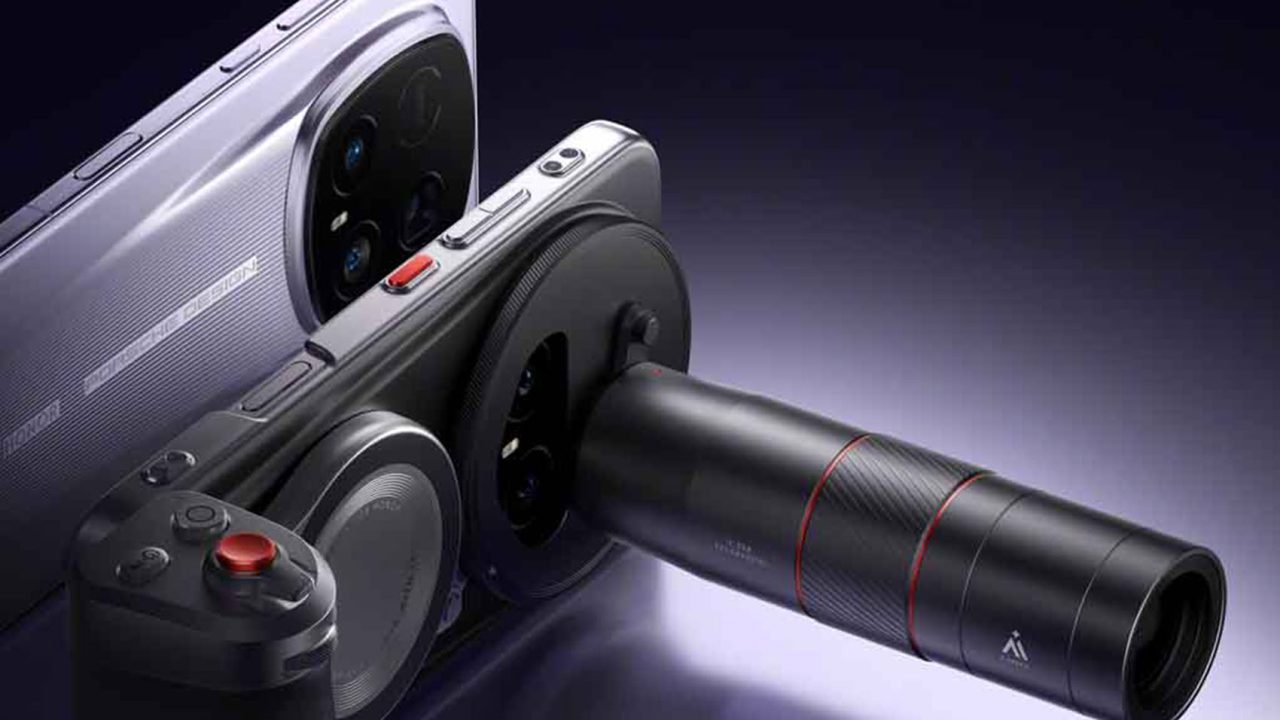 Ένα φανταστικό κιτ κάμερας που μετατρέπει το Honor Magic 8 RSR σε μια επαγγελματική DSLR