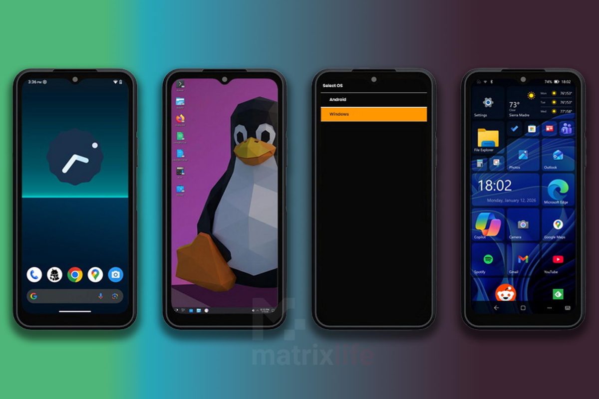 Αυτό το smartphone τρέχει Android, Linux και Windows 11 και όχι…δεν είναι αστείο! Αυτό το smartphone τρέχει Android, Linux και Windows 11 και όχι…δεν είναι αστείο!