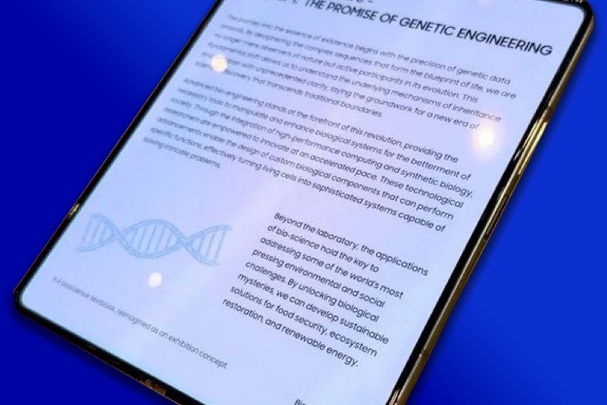 Η Samsung παρουσίασε αναδιπλούμενη οθόνη χωρίς “τσάκιση” και φαίνεται φανταστική