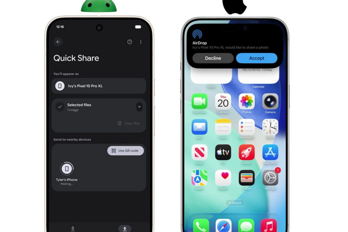 Και επίσημα το AirDrop της Apple έρχεται και στα Android κινητά