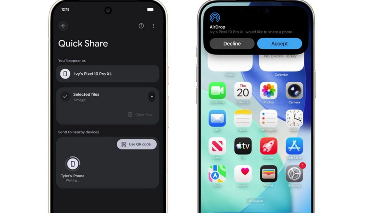 Και επίσημα το AirDrop της Apple έρχεται και στα Android κινητά